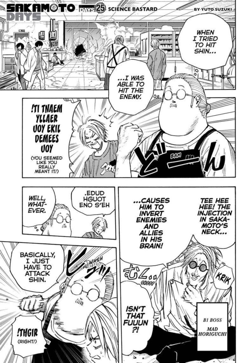 Sakamoto Days Chapter 25